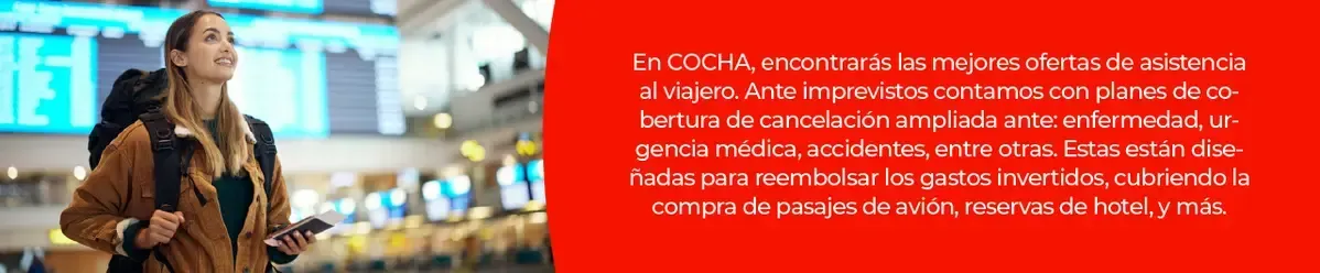 Agencia de viajes con vuelos baratos, paquetes y más | COCHA